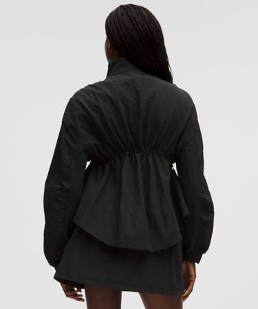 Jakke lululemon Cinchable Crinkled Nylon Jacket Sort | prod20003791, 2
