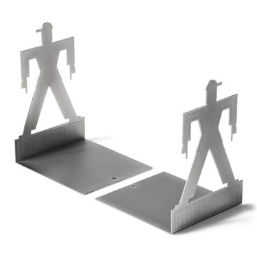 Bog og blad Carhartt WIP Foundation Figure Bookends Metalisk | I034892_2, 0