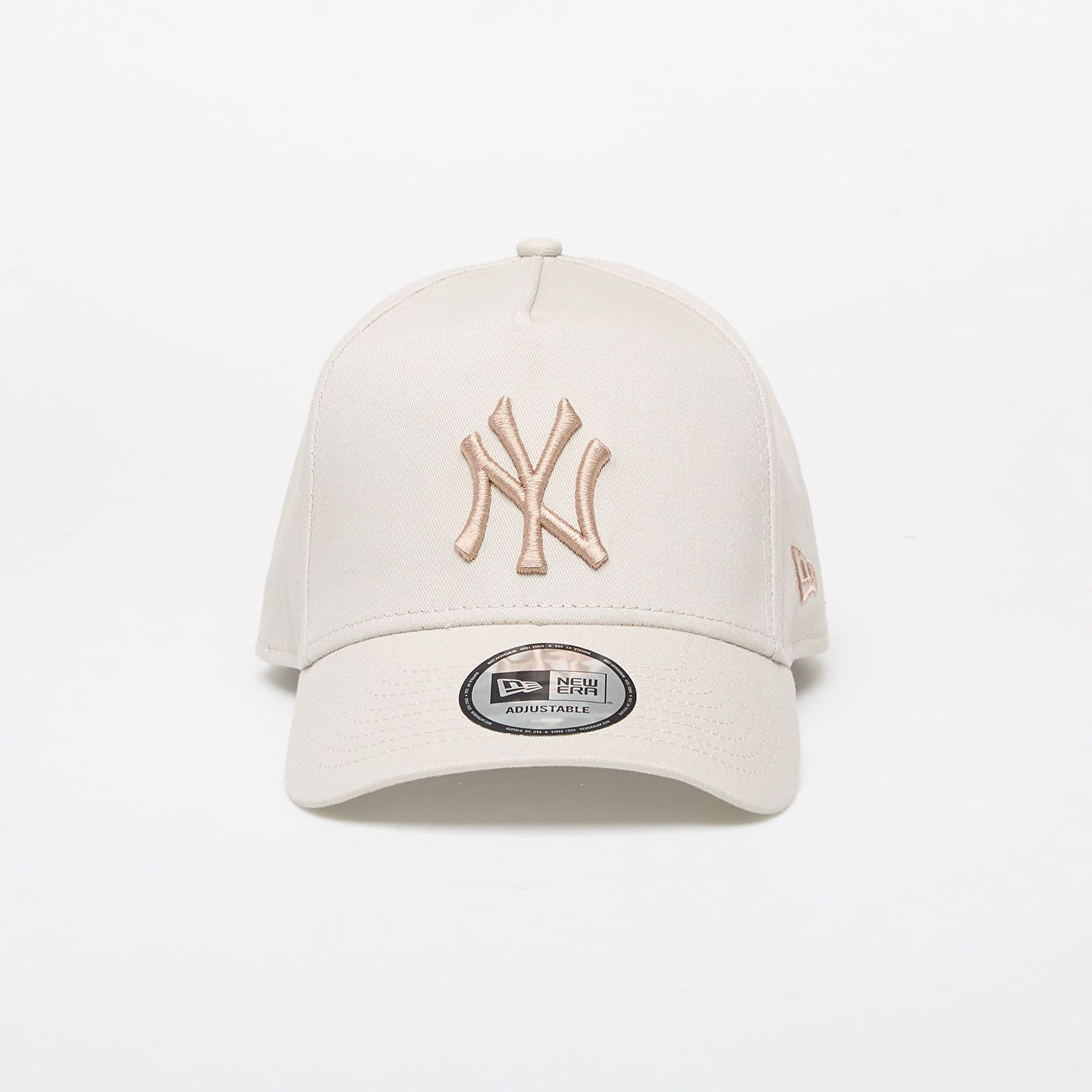 Kasket New Era New York Yankees MLB Seasonal E-Frame Trucker Cap Beige | 60435151, 0