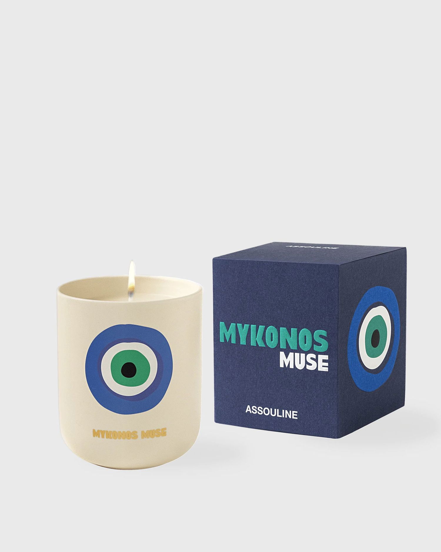 Home decor ASSOULINE Mykonos Muse Travel Candle Flerfarvet | 882664004569, 0