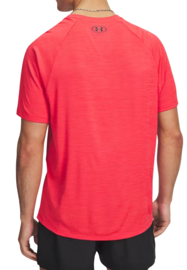 T-shirt Under Armour Under Armour UA Tech Textured Short Sleeve T-Shirt Rød | 1382796-714, 2