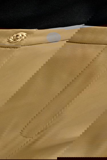 Bukser STAND STUDIO Stand Studio Rowena Wide Leg Leather Pants Beige | 66529.7870, 3