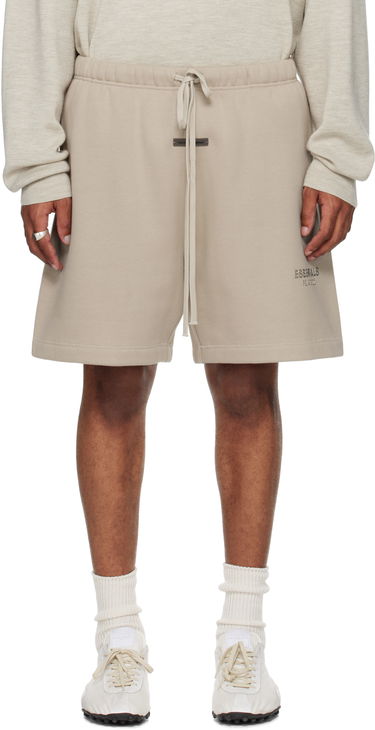 Shorts Fear of God ESSENTIALS Fleece Soccer Shorts Beige | 160SP252001F, 0