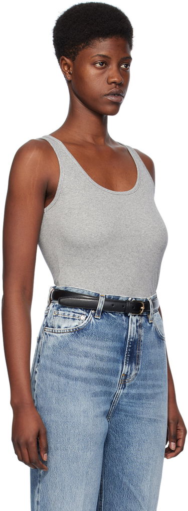 Bælter TOTEME TOTEME Ribbed Tank Top Sort | 241-WRT1053-FB0094, 1