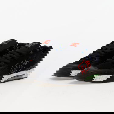Sneakers og sko DC Versatile Le Black/ Red/ Blue Sort | ADYS200076-XKRB, 5