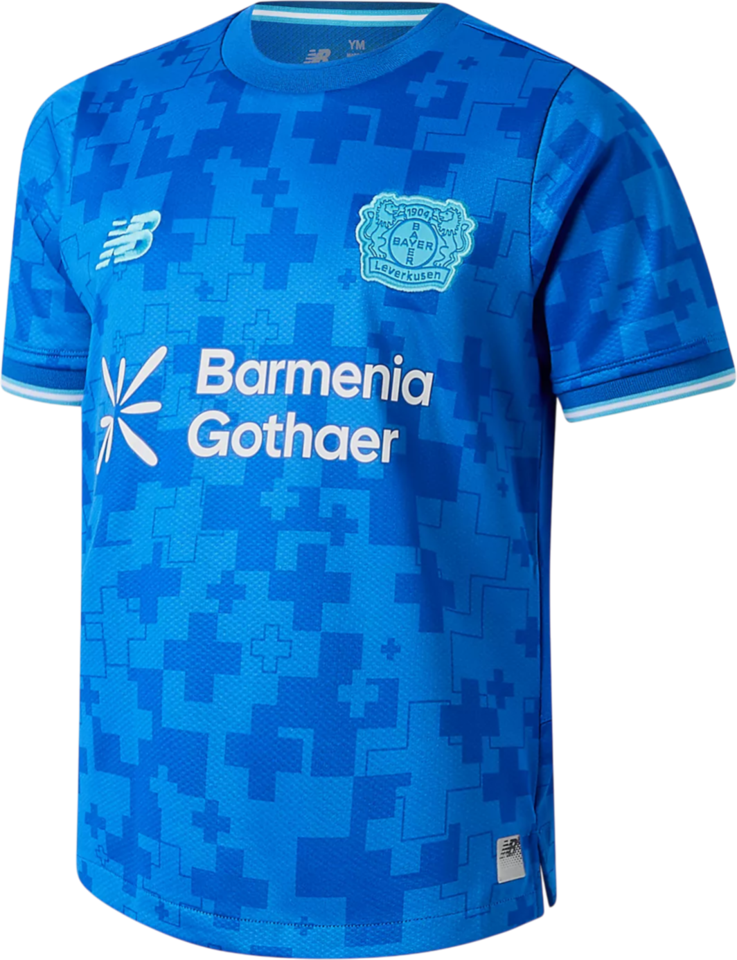 Jersey New Balance Bayer 04 Leverkusen 3rd Jersey 2025/26 Blå | jt230565-thd, 0