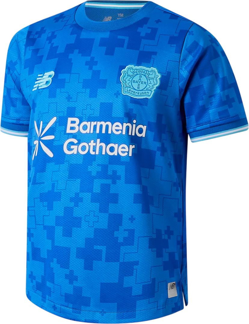 Jersey New Balance Bayer 04 Leverkusen 3rd Jersey 2025/26 Blå | jt230565-thd