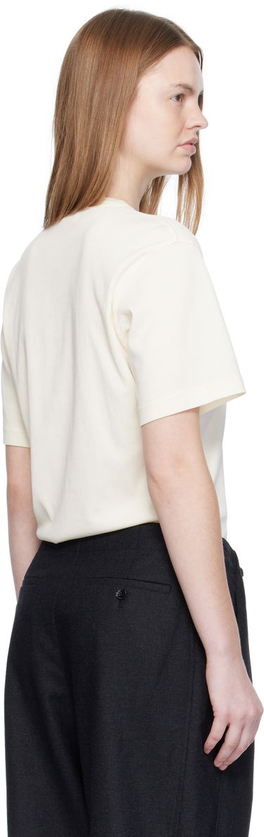 T-shirt LEMAIRE LEMAIRE Rib T-shirt Hvid | TO1440 LJ1016, 2