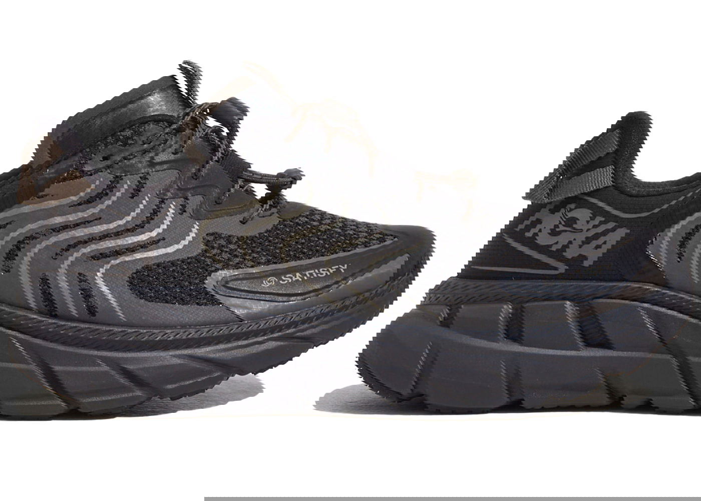 Sneakers og sko Hoka One One Satisfy x Clifton LS "Forged Iron" Sort | 1143450, 0