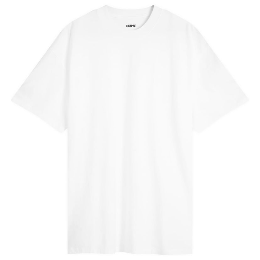 T-shirt SKIMS T-Shirt, Size Large Hvid | SS-STT-6414M-CHA