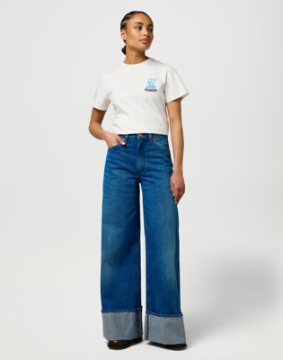T-shirt Wrangler Regular Graphic Tee XXL Hvid | 112370769:XXL, 2