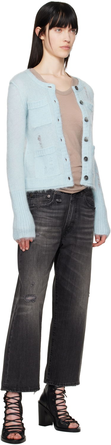 Jeans R13 R13 X-Boyfriend Distressed Jeans Sort | R13WD211-D284A, 3