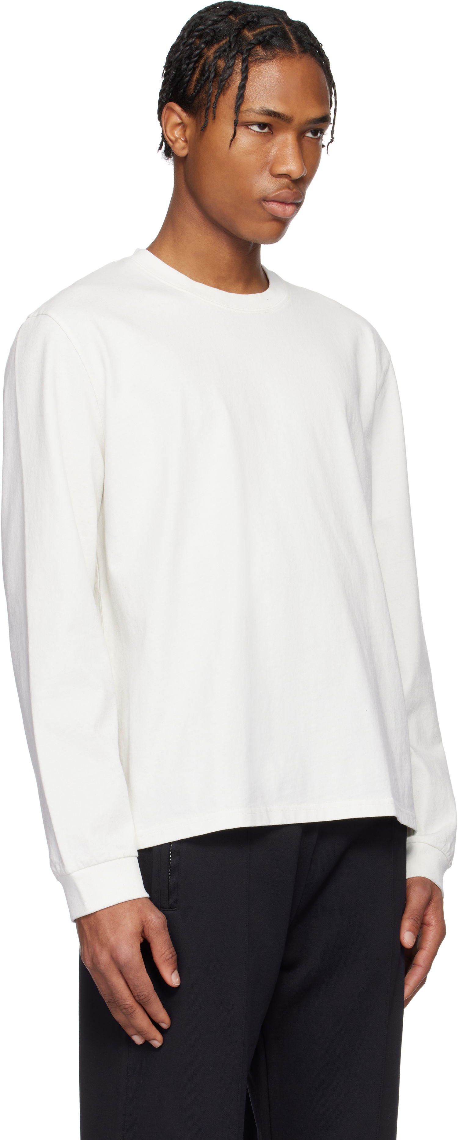 Sweater OUR LEGACY Our Legacy Tour Longsleeve T-Shirt Hvid | M2256TR, 1