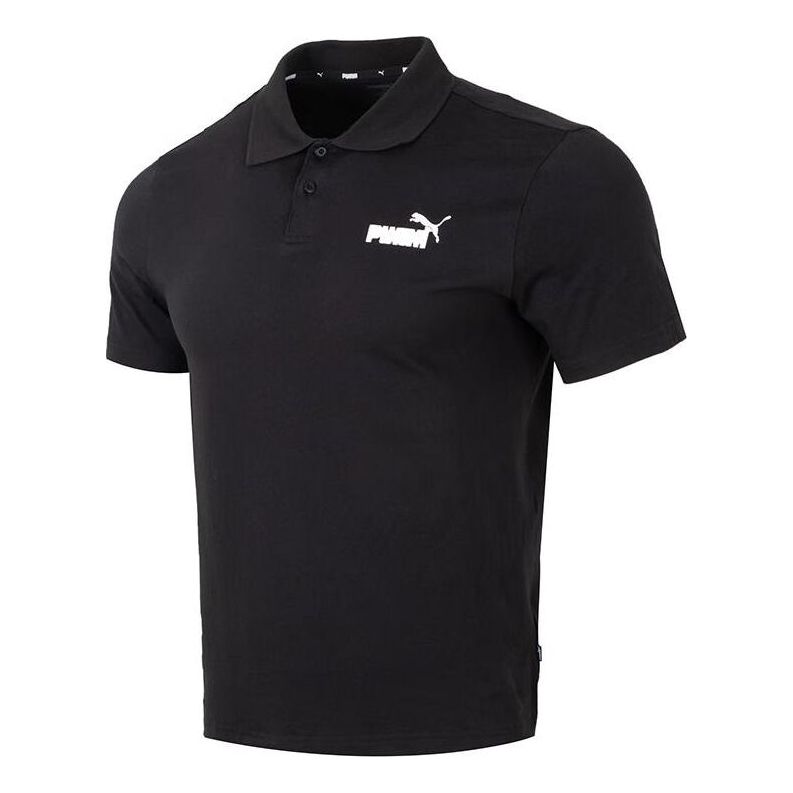 Polo skjorte Puma Men's Pique Polo Sort | 685645-01