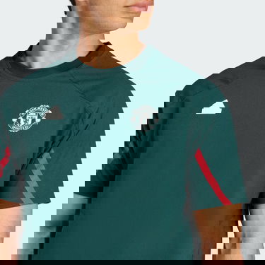 T-shirt adidas Originals Manchester United Designed for Gameday Tee Grøn | IA8559, 5