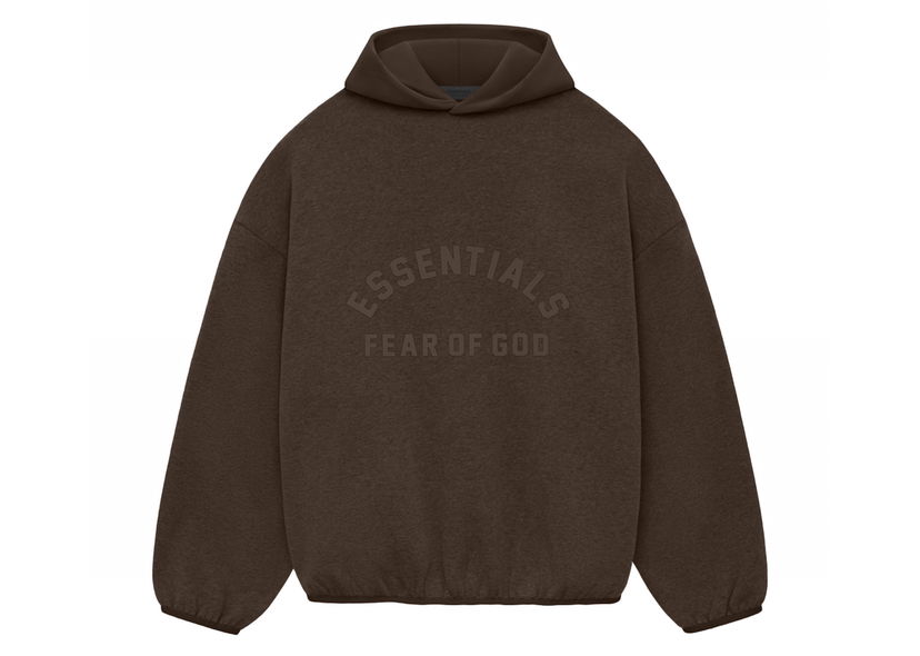 Sweatshirt Fear of God Core Collection Nylon Fleece Hoodie Heather Wood/Wood Brun | 202SU244312F