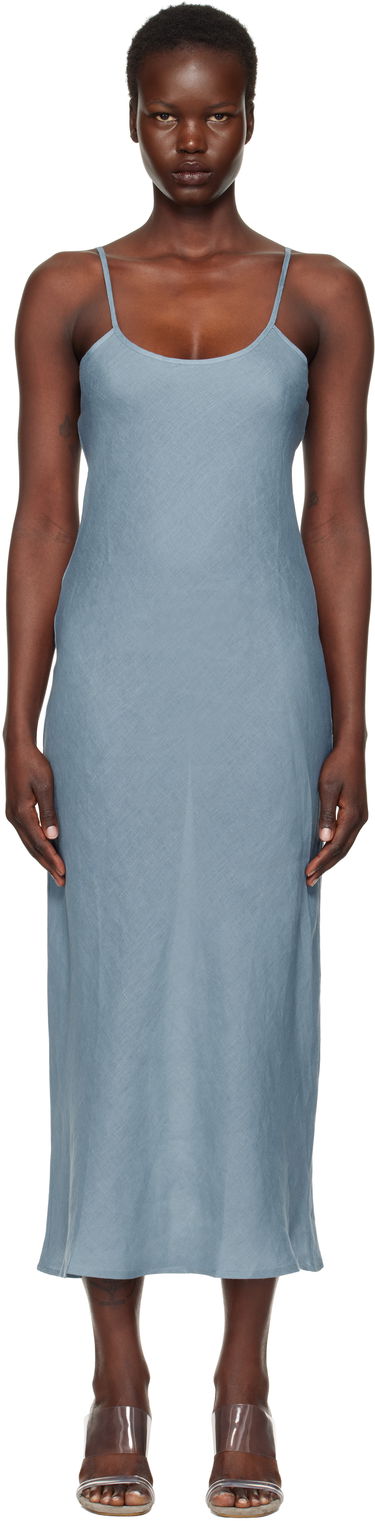 Kjole Baserange Baserange Dydine Maxi Dress Blå | DRDY-SL-SP25, 0