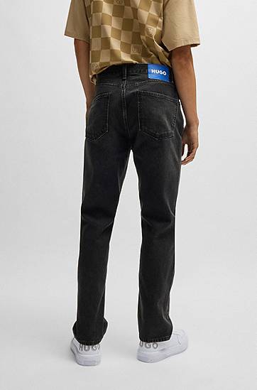 Jeans BOSS Regular Fit Jeans Sort | 50511507, 1