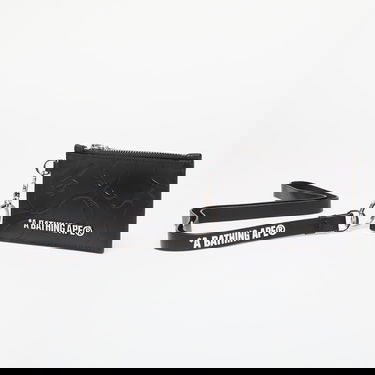 Tegnebog BAPE A BATHING APE Solid Camo Card Holder Small Wallet Black Universal Sort | 001SGK201315M BLK, 3