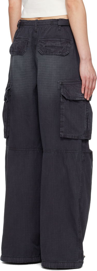 Cargo bukser Alexander Wang Alexander Wang Pre-Styled Ripstop Cargo Pants Sort | 1WC2254815, 2