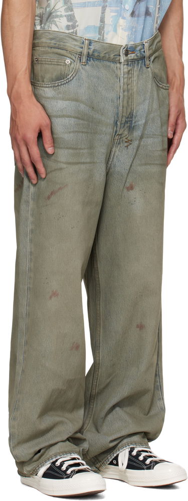 Jeans Ksubi Maxx Greaser Jeans Grøn | MPF25DJ042, 1