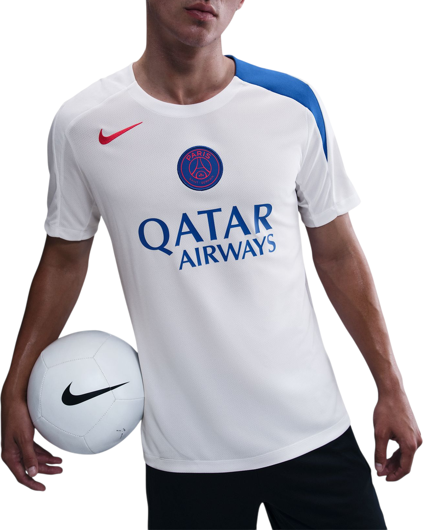Jersey Nike Dri-FIT Total 90 Paris Saint-Germain Strike Knit Soccer Top Hvid | hm3345-101