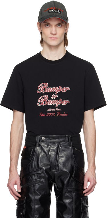 T-shirt Martine Rose Martine Rose Bumper to Bumper Classic T-Shirt Sort | 603JE03001E, 0