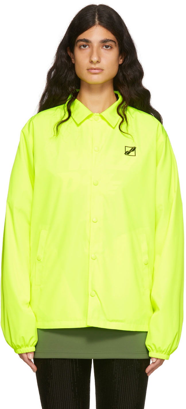 Vindjakke We11done Windbreaker Jacket Gul | WD-JP1-21-035-U-NY