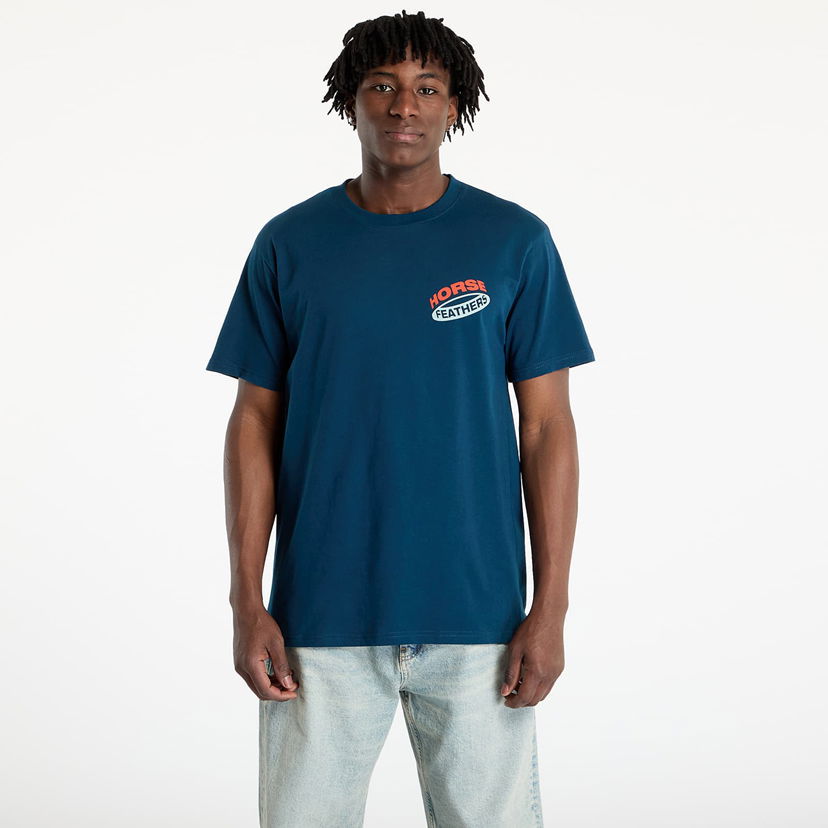 T-shirt Horsefeathers Horsefeathers Orbit T-Shirt Blå | SM1382C