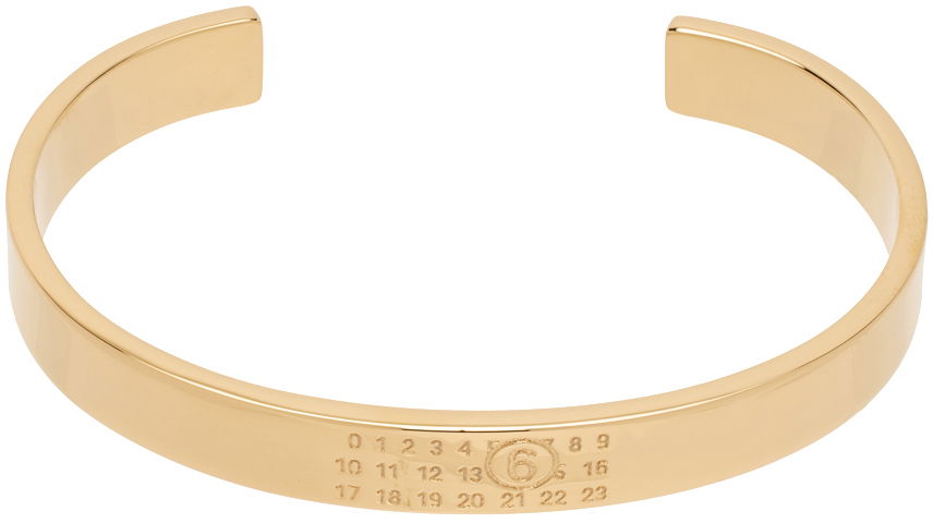 Armbånd Maison Margiela Maison Margiela Minimal Numeric Signature Bracelet Metalisk | SM6UY0061 P6469, 0