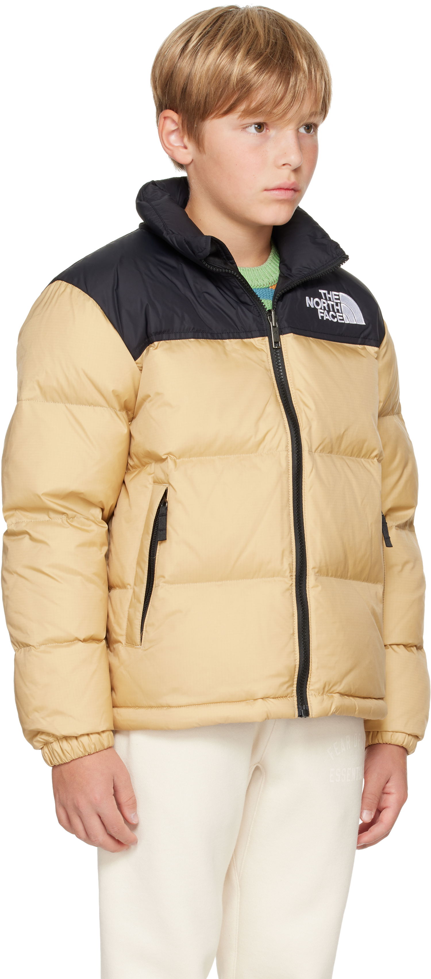 Puffer jakke The North Face Kids' 1996 Retro Nuptse Down Jacket Beige | NF0A8A4CLK5, 1