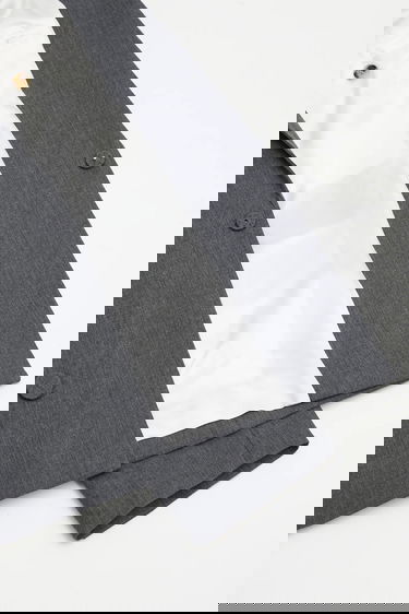 Jakke JW Anderson JW Anderson Double Breasted Tailored Blazer Grå | JK0401.PG1821, 4