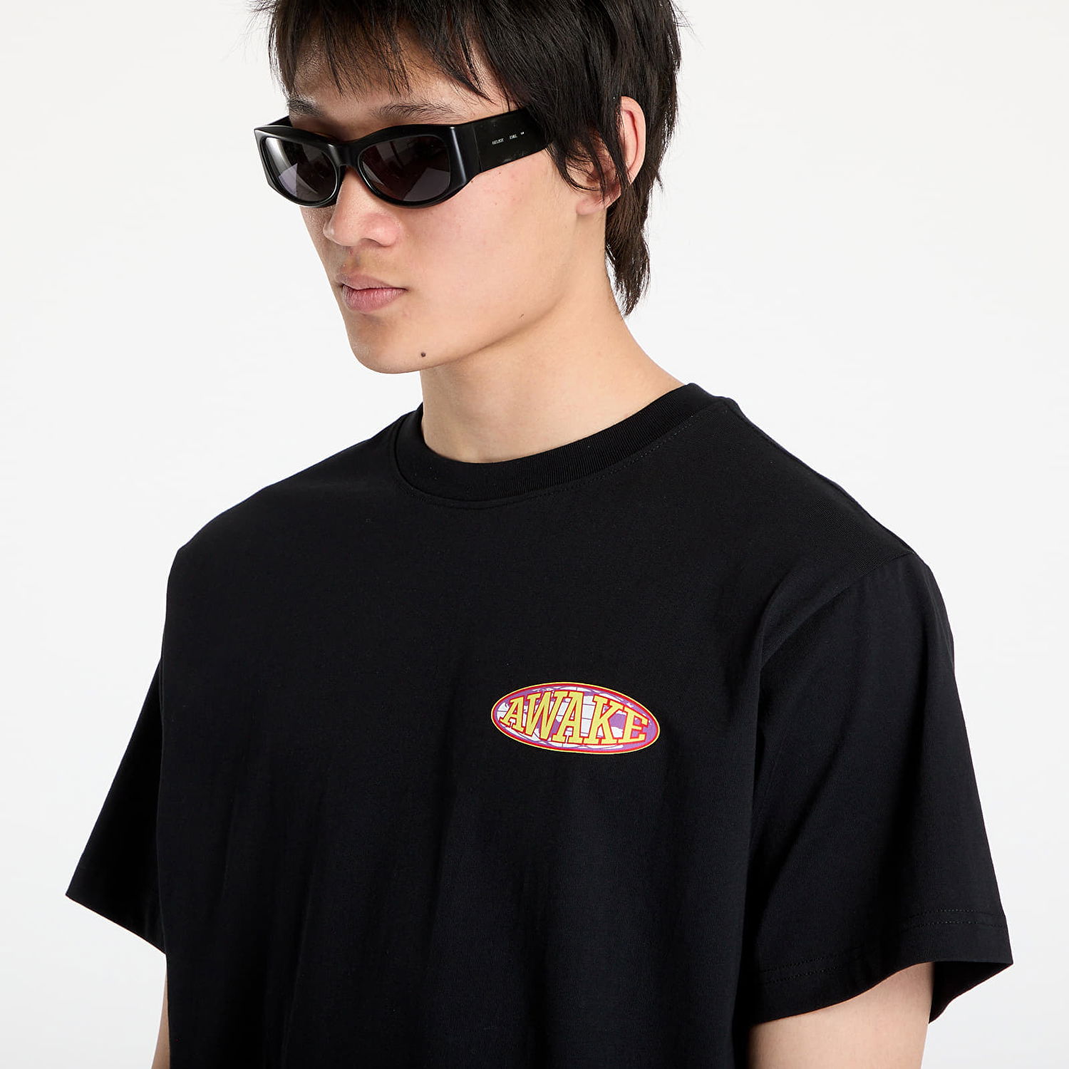 T-shirt Awake NY Awake NY Les Everyday T-Shirt Sort | AWK-SU25-TP008-BLK, 1