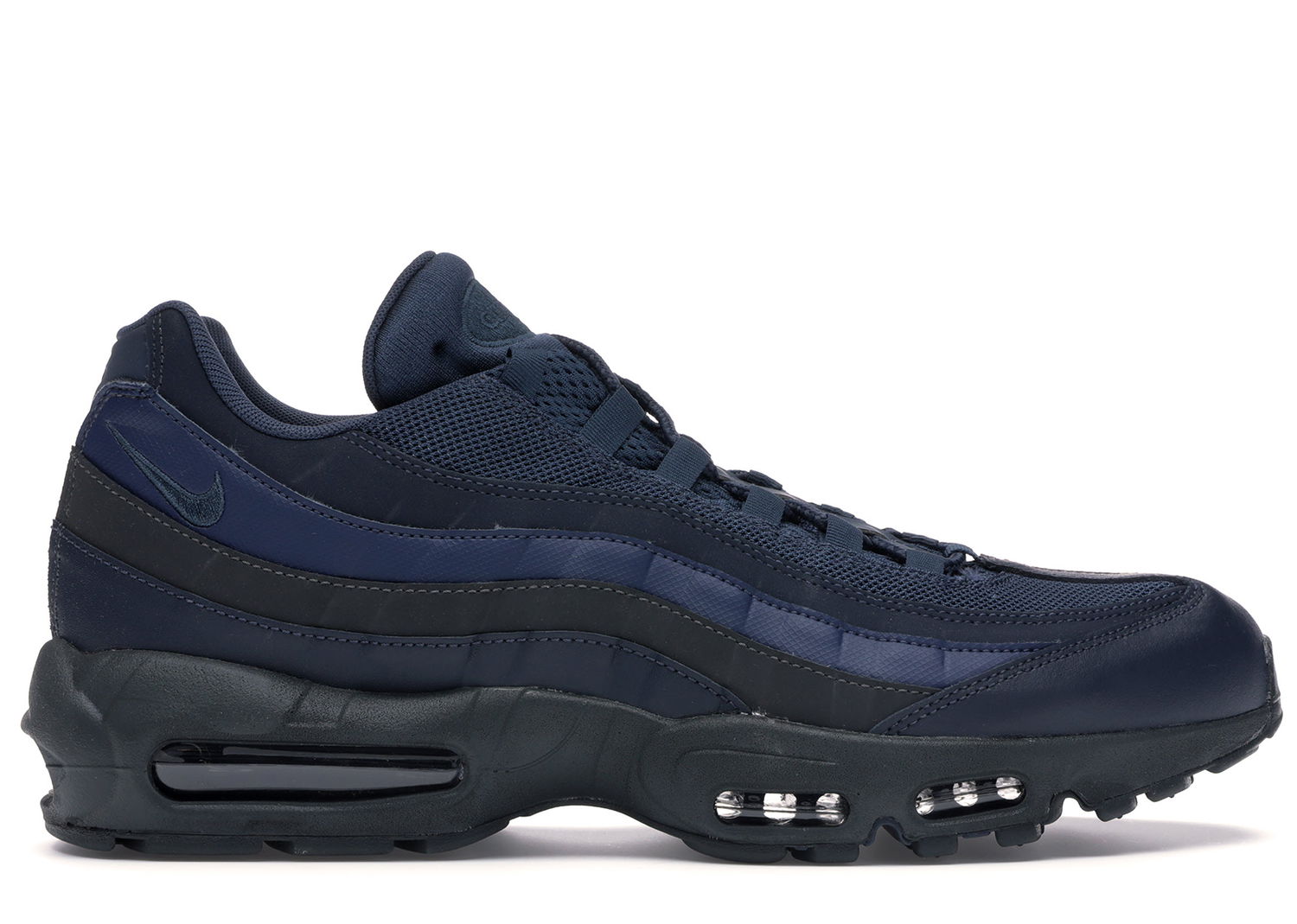 Sneakers og sko Nike Air Max 95 Squadron Blue Midnight Navy Mørkeblå | 749766-400, 0