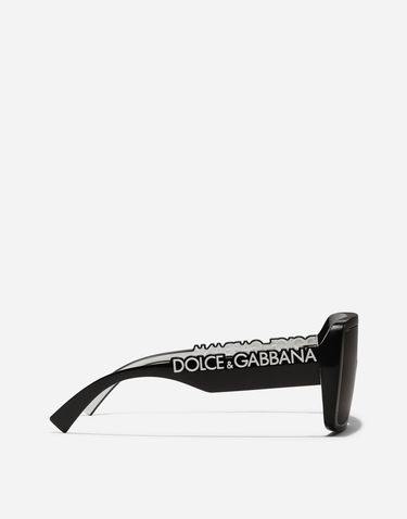 Solbriller Dolce & Gabbana Dg Logo New Arrivals Acetate Sunglasses Sort | VG620AVN1879V000, 2