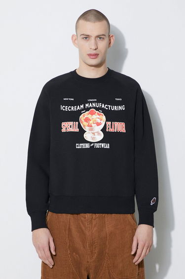 Sweater BBC IceCream Icecream Special Flavour Crewneck Sweatshirt Sort | IC24122, 3