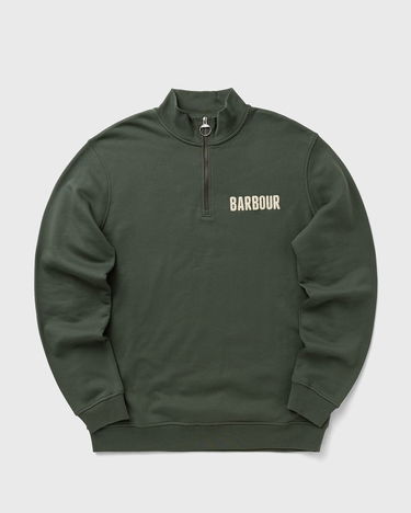 Sweatshirt Barbour Cotes Half-Zip Sweatshirt Grøn | MOL0640SG14, 2