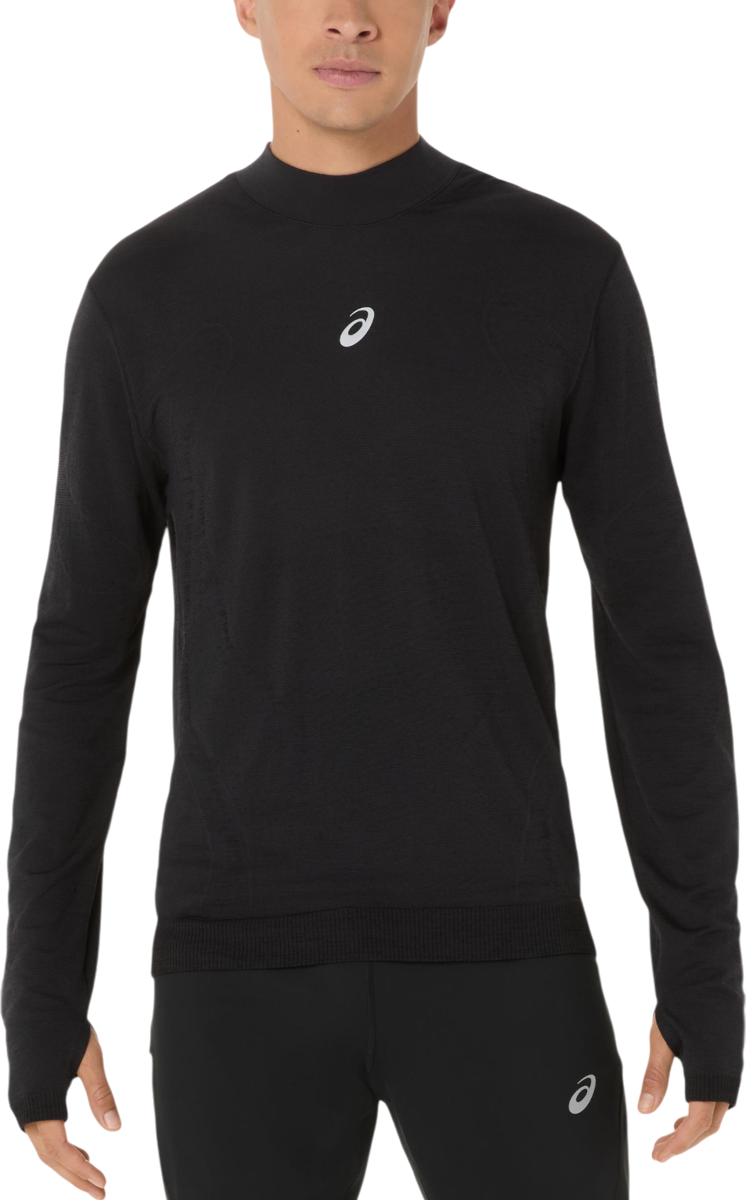 T-shirt Asics ASICS Road Winter Seamless Long Sleeve Top Sort | 2011d360-001, 0