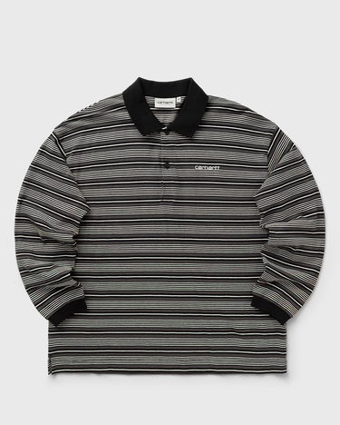 Polo skjorte Carhartt WIP Largo Striped Long Sleeve Polo Tee Flerfarvet | I035530-37F.XX, 1