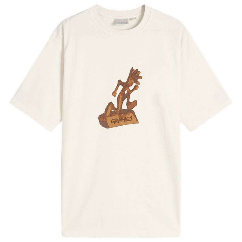T-shirt GRAMICCI Gramicci Sculpture T-Shirt, Size Small Hvid | G5FU-T136-NPG