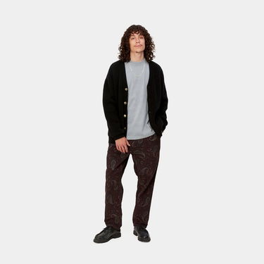 Bukser Carhartt WIP Flint Pant Paisley Print "Buckeye rinsed" Brun | I029443_1U6_02, 1