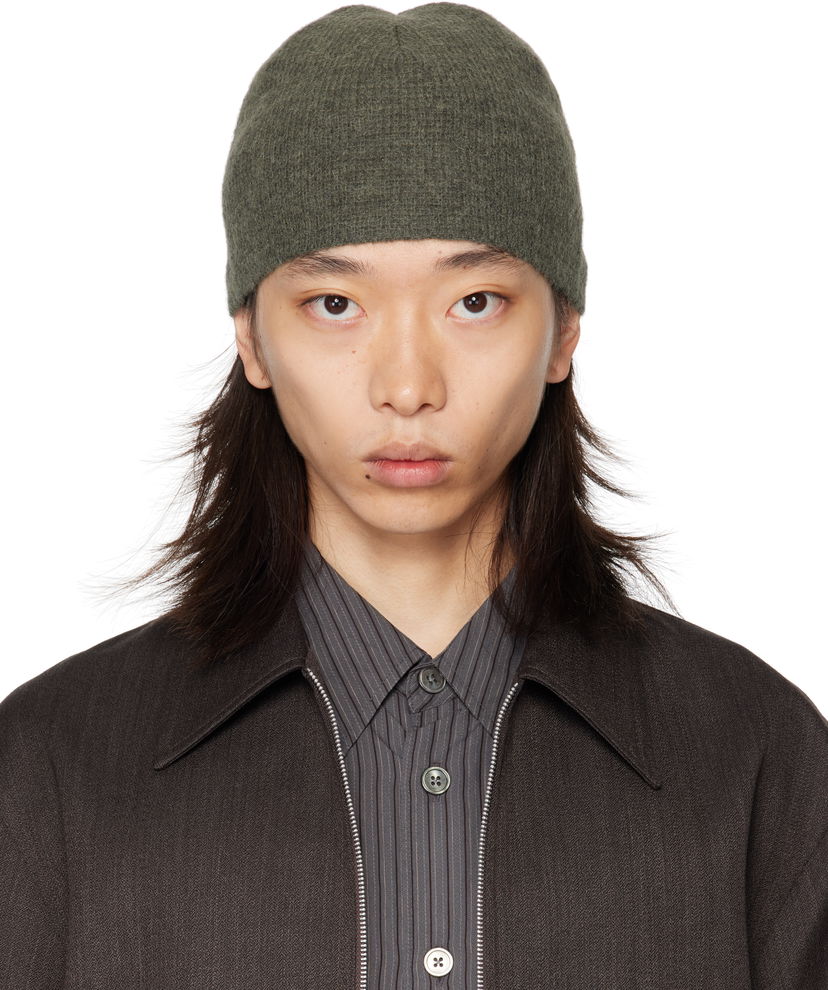 Beanie OUR LEGACY OUR LEGACY Alpaca Beanie Grøn | A4258BMG