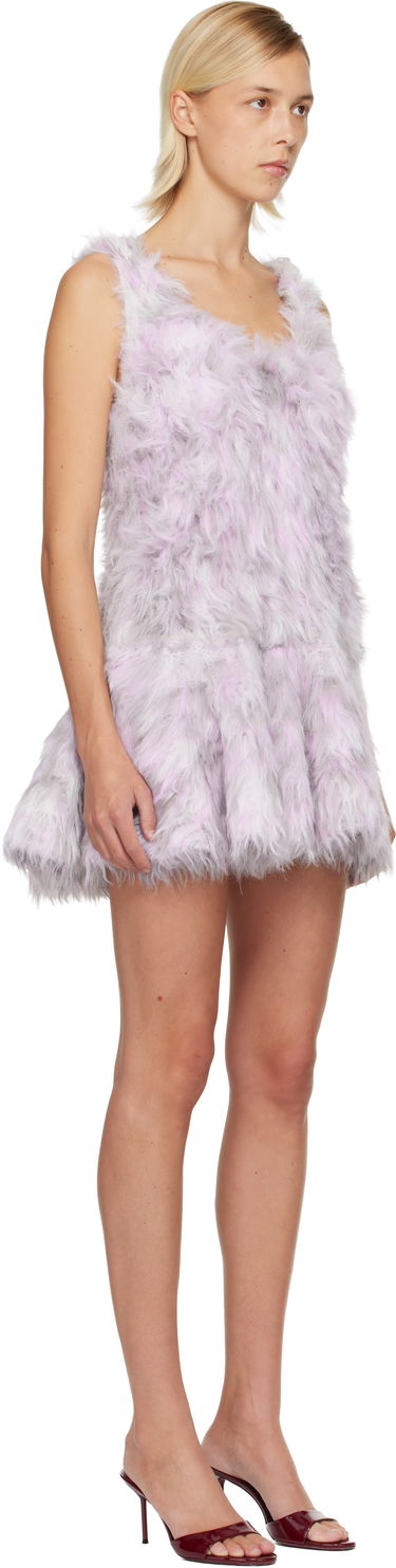 Kjole Diesel M-Astrid Faux-Fur Minidress Flerfarvet | A21450 0EGCD, 1