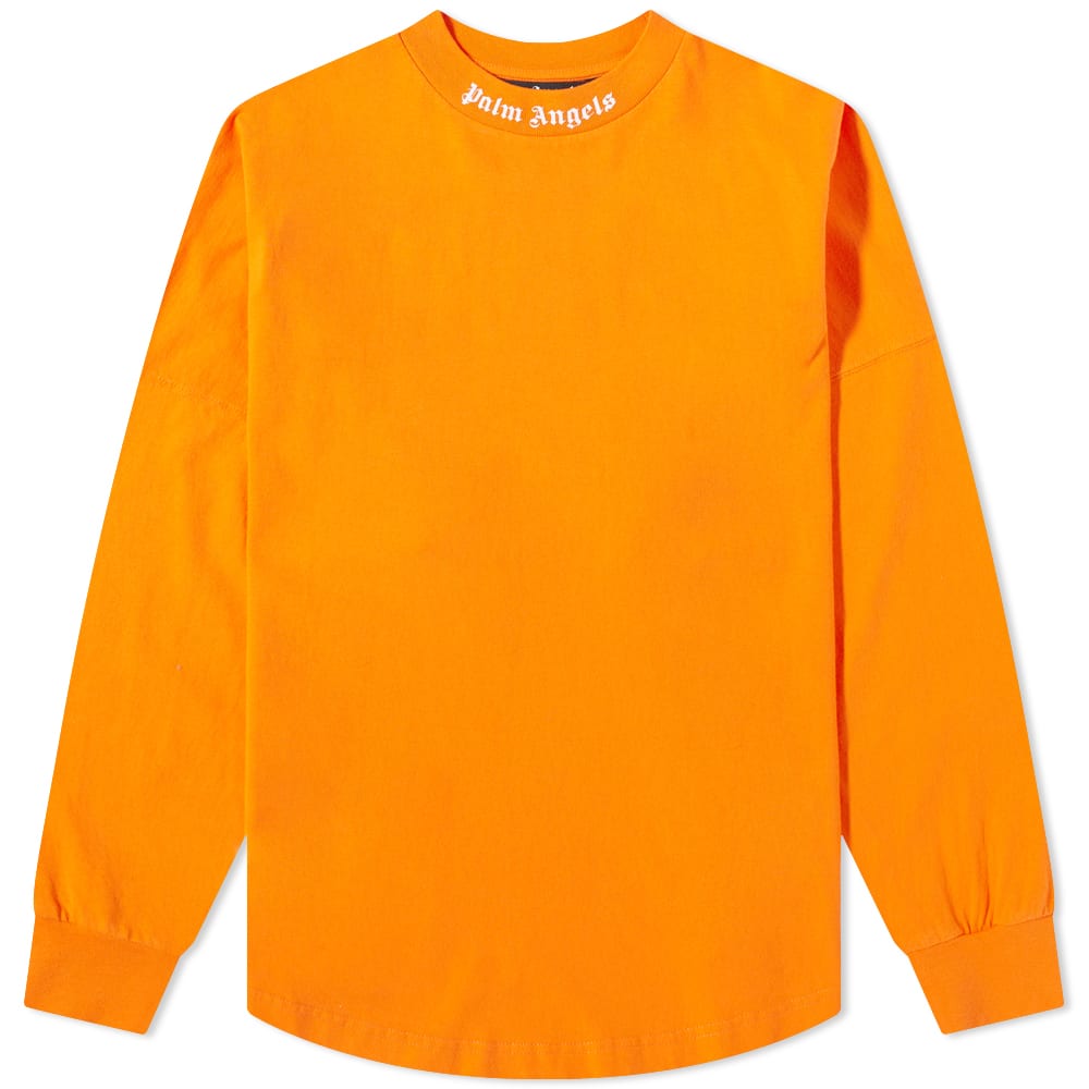 T-shirt Palm Angels Oversized Logo Tee Orange | PMAB001S22JER0032001, 0