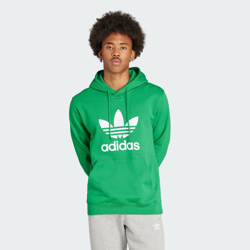 Sweatshirt adidas Originals Adicolor Classics Trefoil Grøn | IM9403
