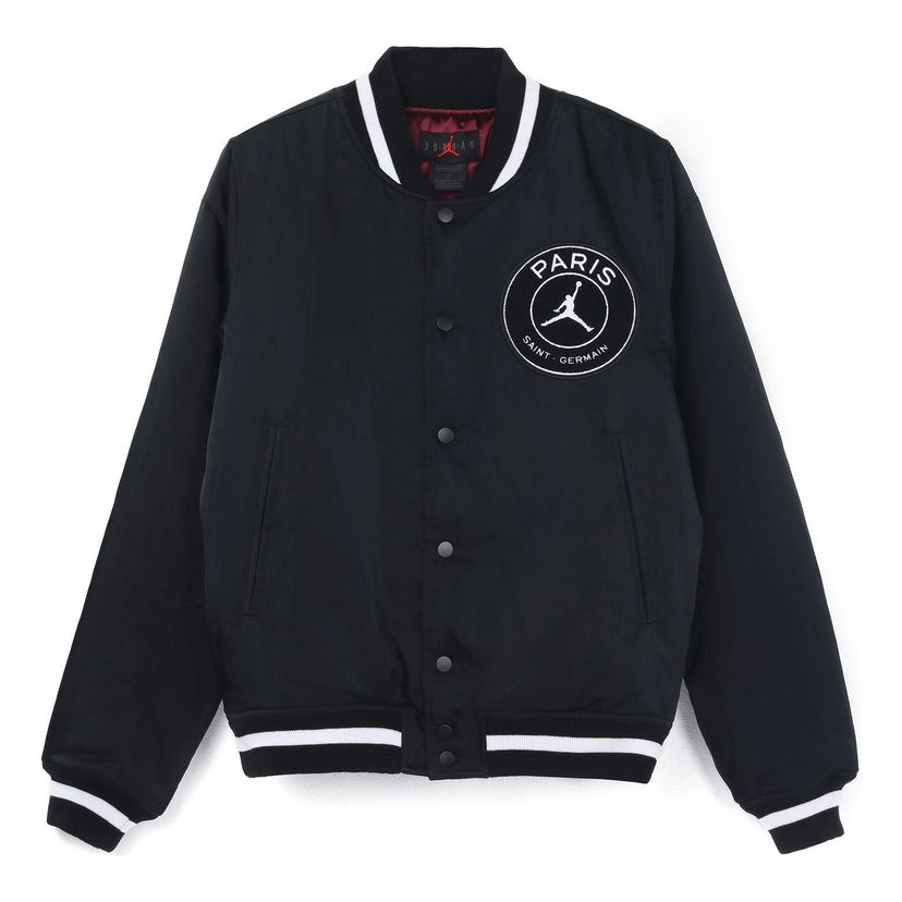 Bomberjakke Jordan Jordan Paris Saint-Germain Sports Jacket Sort | CK9666-010