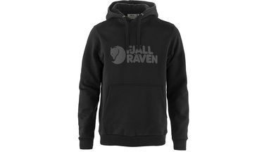 Sweatshirt FJÄLLRÄVEN Logo Hoodie Sort | F84144-550, 0