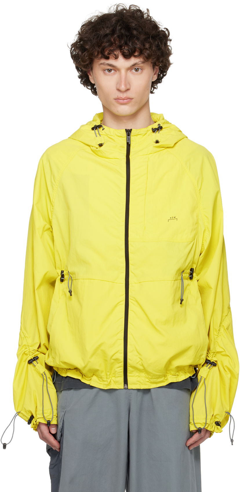 Vindjakke A-COLD-WALL* A-COLD-WALL* Balfron Windbreaker Jacket Gul | ACWMO280