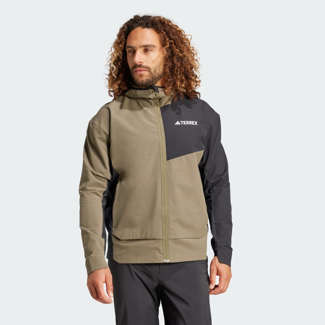 Jakke adidas Performance Terrex Multi Softshell Beige | IX1488, 0