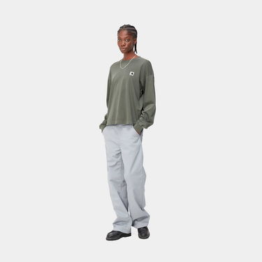 T-shirt Carhartt WIP L/S Nelson T-Shirt Grøn | I032533_1ND_GD, 2